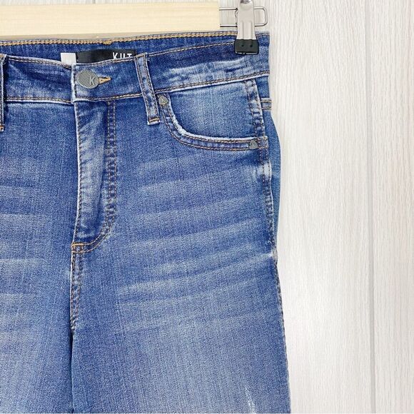 KUT From The Kloth | High Rise Connie Fab AB Ankle Skinny Jeans Size 00 - Picture 3 of 11